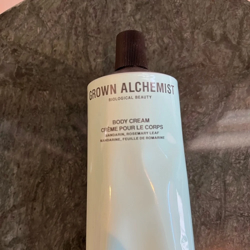 Body Cream by Grown Alchemist in Mandarin Rosemary Leaf. New and Sealed